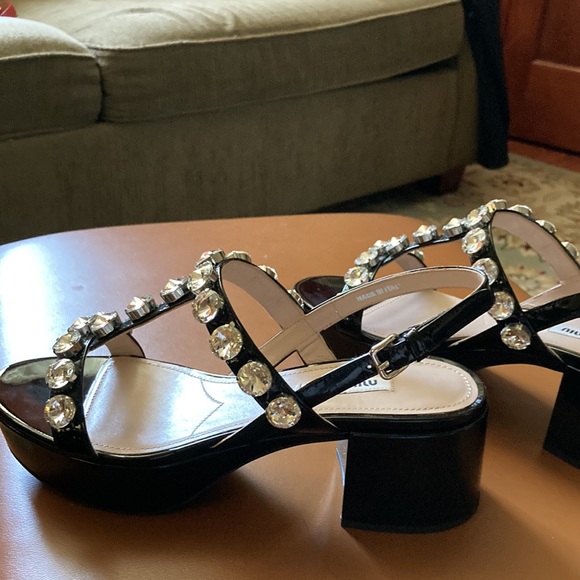 MIU MIU platform sandals - Picture 9 of 13